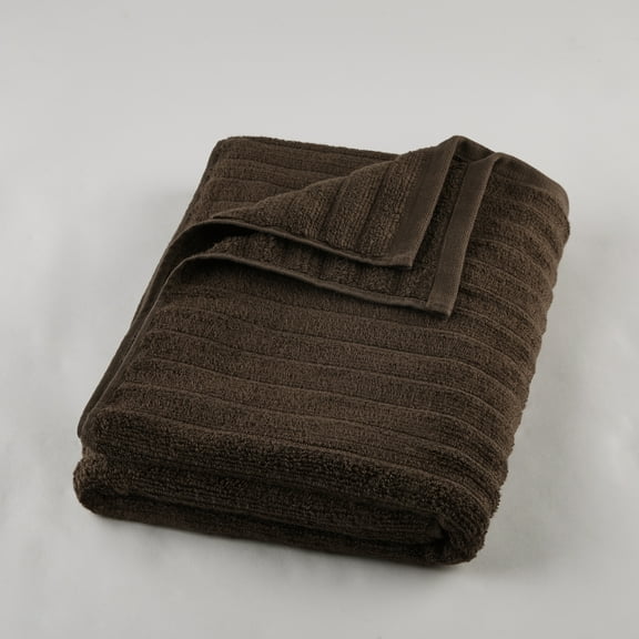 Mainstays Performance Textured Bath Towel - Brown Basket