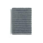 Mainstays Performance Textured Hand Towel, Gray, 26 in x 16 in, 1 Count