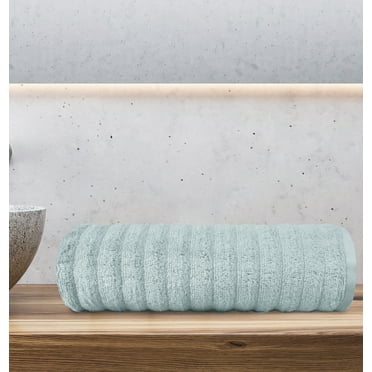Mainstays Performance Textured Hand Towel, 26" x 16", Soft Silver