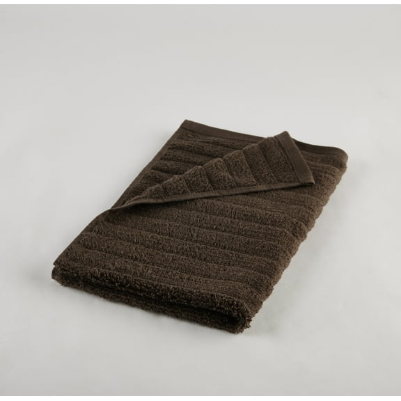 Mainstays Performance Textured Hand Towel - Brown Basket