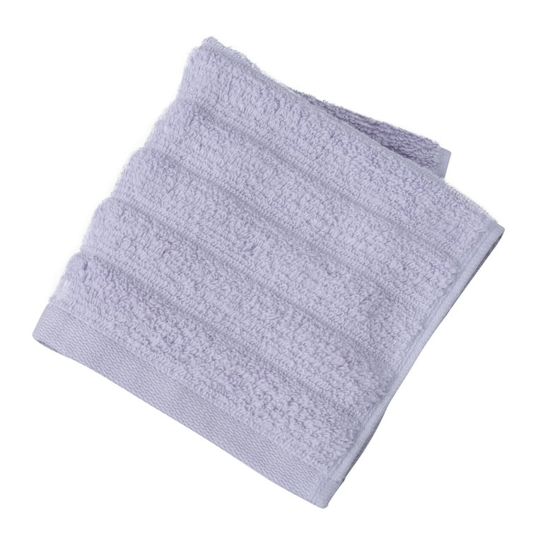 Wholesale Cheap Cleaning Microfiber Purple Terry Cloth Hand