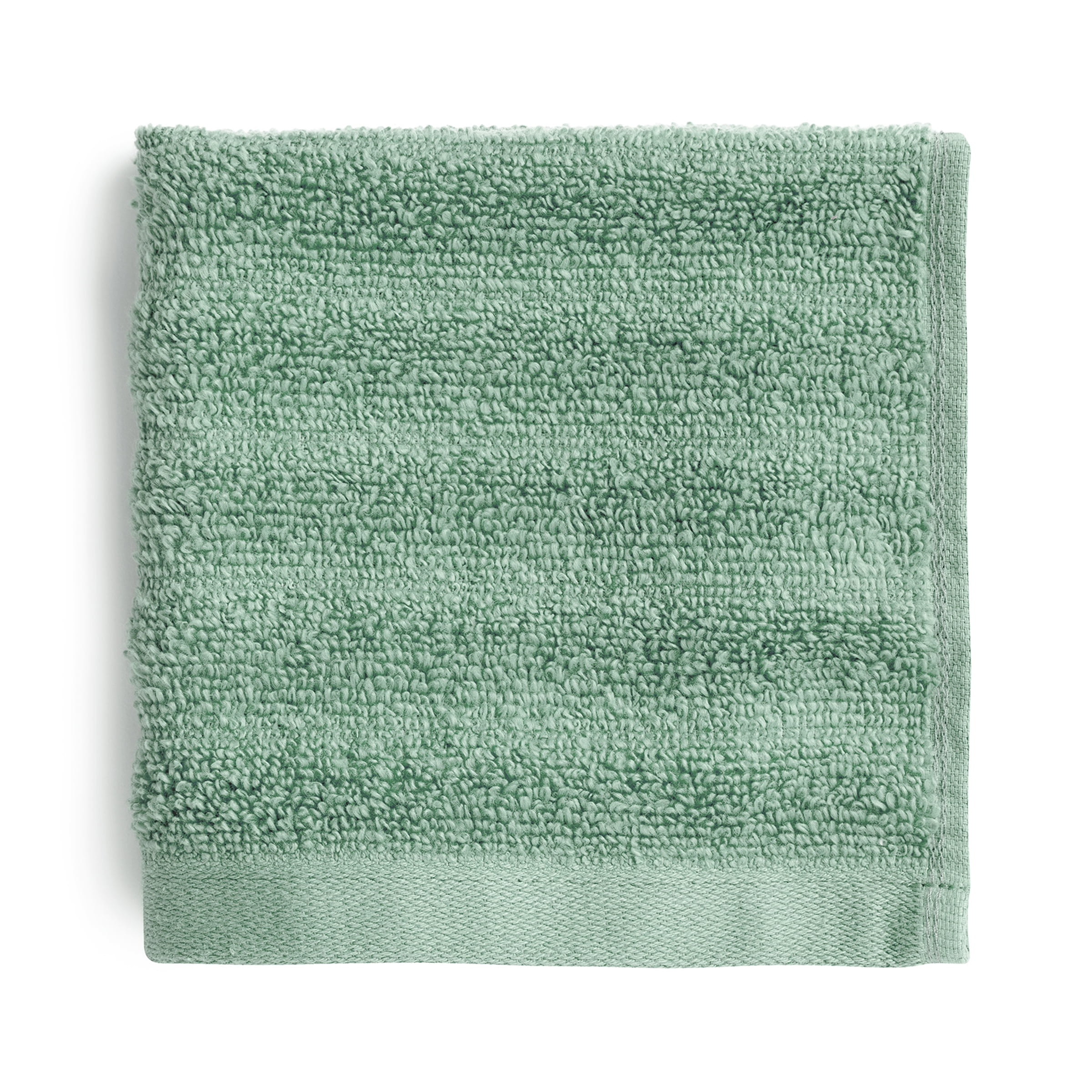Mainstays Performance Textured Washcloth, 12" x 12", Sage Green - Walmart.com