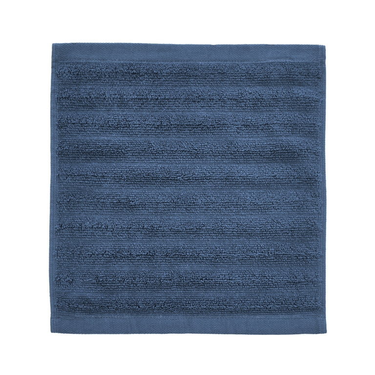 Navy blue online washcloths