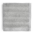 thumbnail image 1 of Mainstays Performance Textured Washcloth, 12" x 12", Soft Silver, 1 of 6