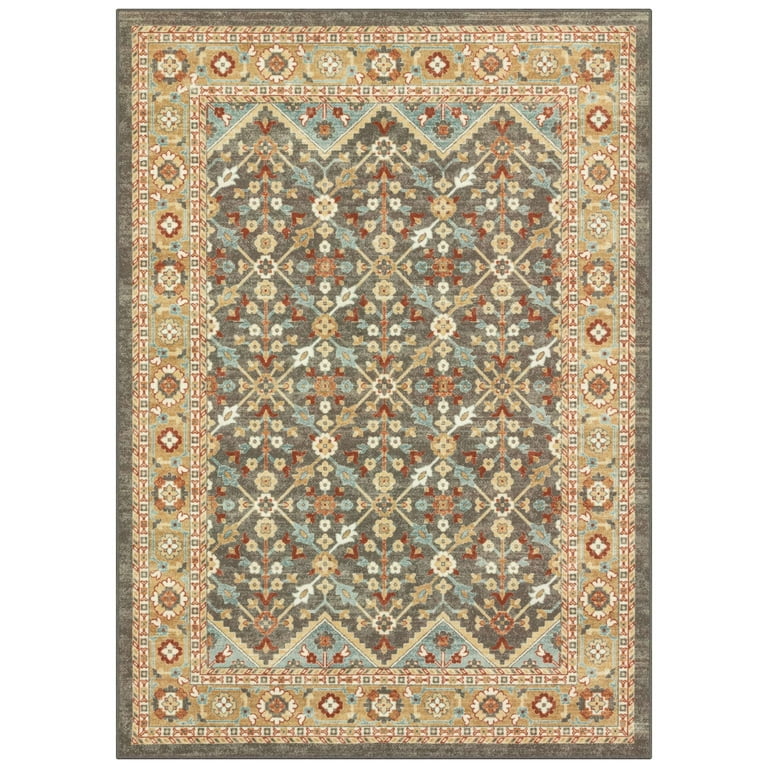 Mainstays Persian Border Medallion Lo...