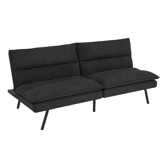 Mainstays Pillow Top Futon, Charcoal