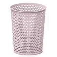 thumbnail image 1 of Mainstays Pink Metal Wastebasket, 1 of 5