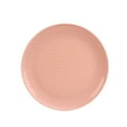 thumbnail image 1 of Mainstays - Pink Round Plastic Plate, Swirl Etched 10.5 inch, 1 of 6