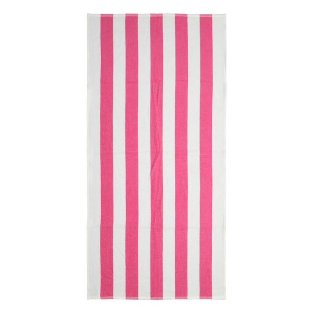 NWT Victoria's Secret Pink LOVE PINK Stripe Beach Blanket Throw