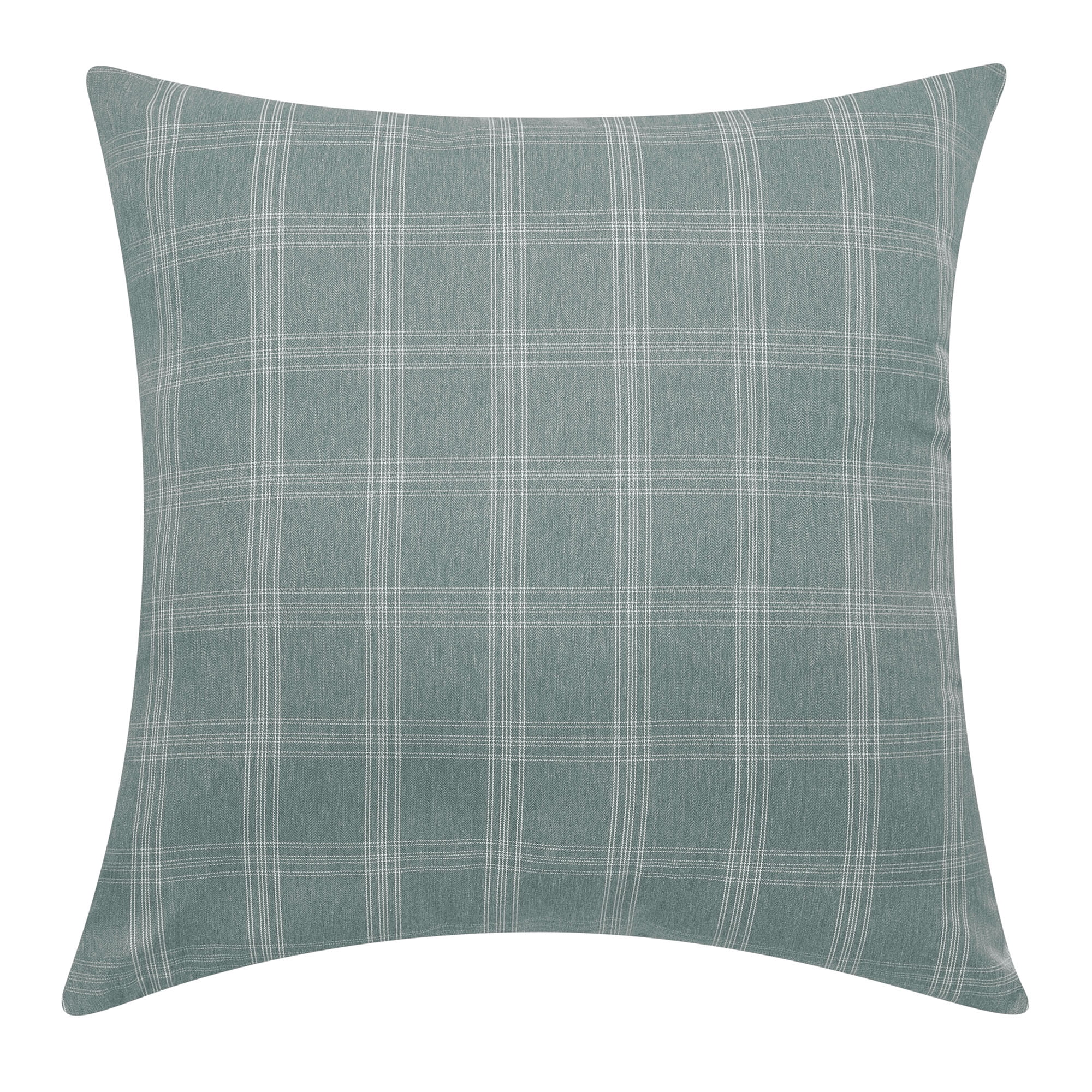 Green plaid clearance throw pillows