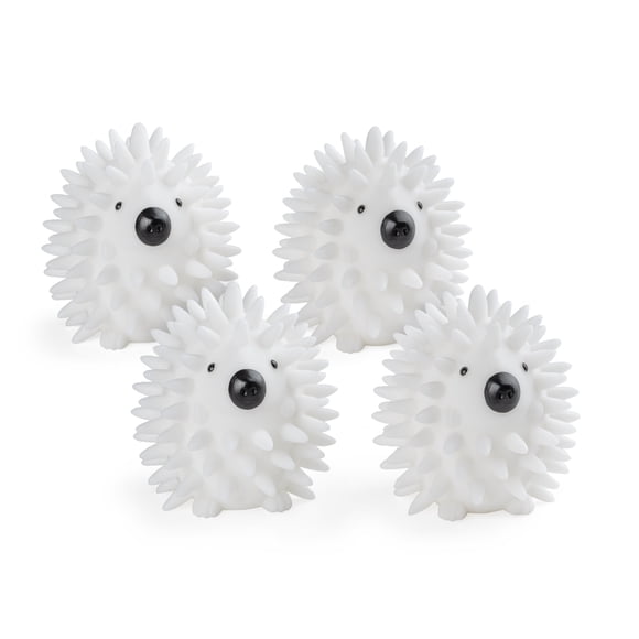 Mainstays Plastic Dryer Balls, Anti‑Static Tumble Design, Reusable, 4‑Count