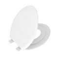 Mainstays Plastic Elongated Toilet Seat with Child Seat