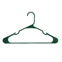 100-Count Plastic Notched Adult Hangers only
