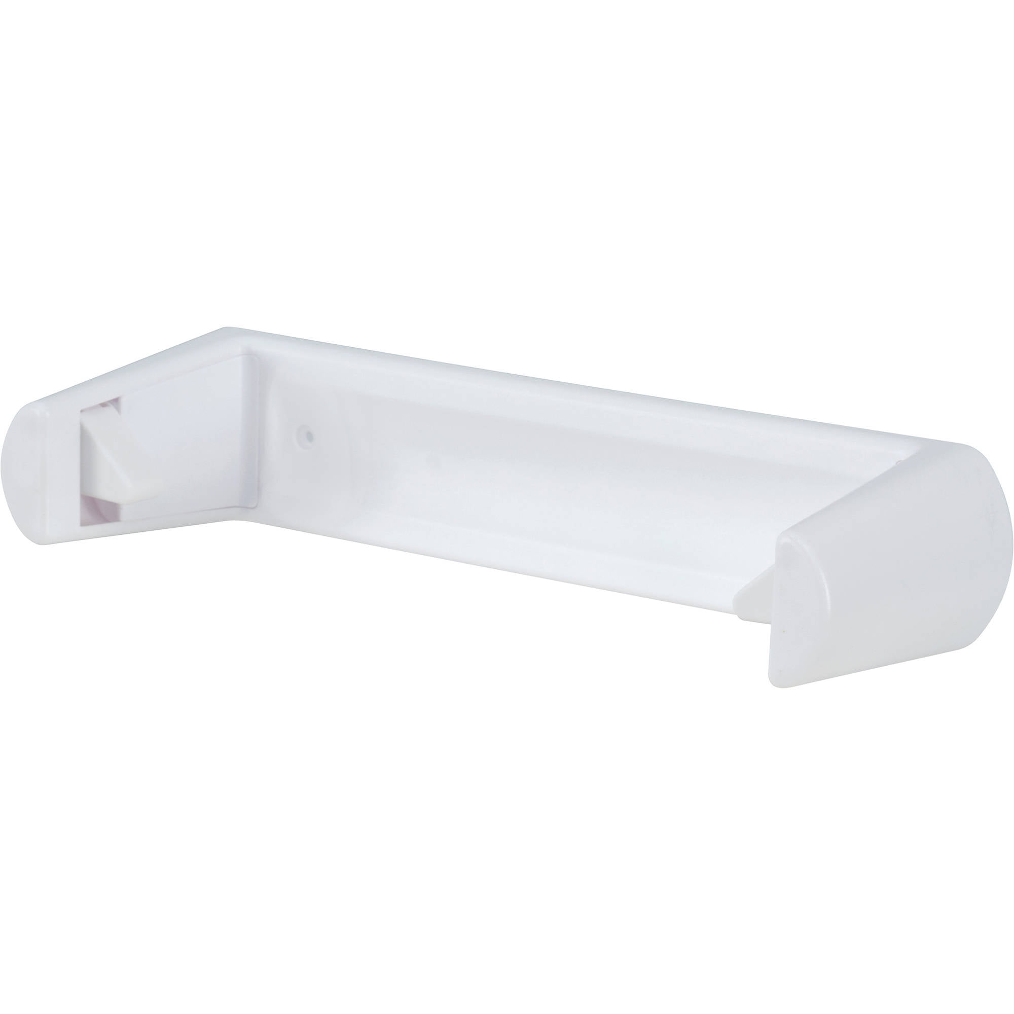 Mainstays Plastic Wall-Mounted Paper Towel Holder, White