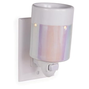 Mainstays Pluggable Wax Melt Warmer, Iridescent