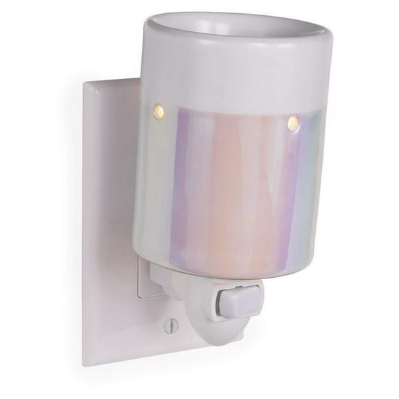 Mainstays Pluggable Wax Melt Warmer, Iridescent