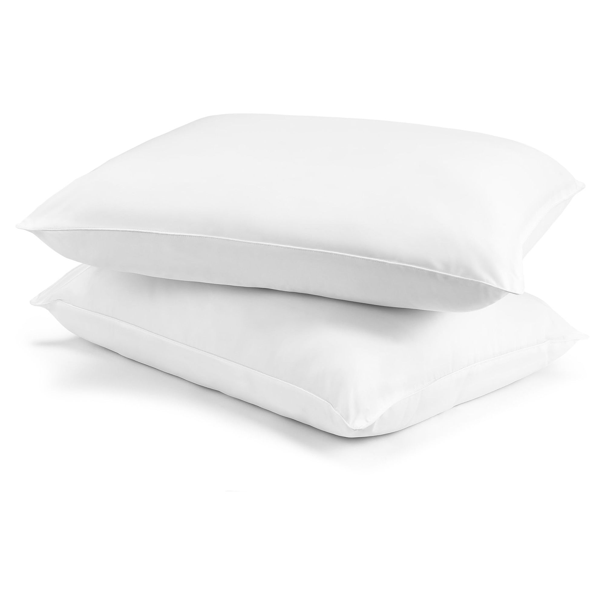 Mainstays Plush Microfiber Bed Pillows, 2 Pack, Standard - image 1 of 7