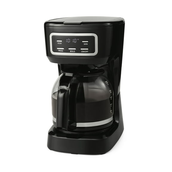 Mainstays Polished 12 Cup Drip Coffee Maker