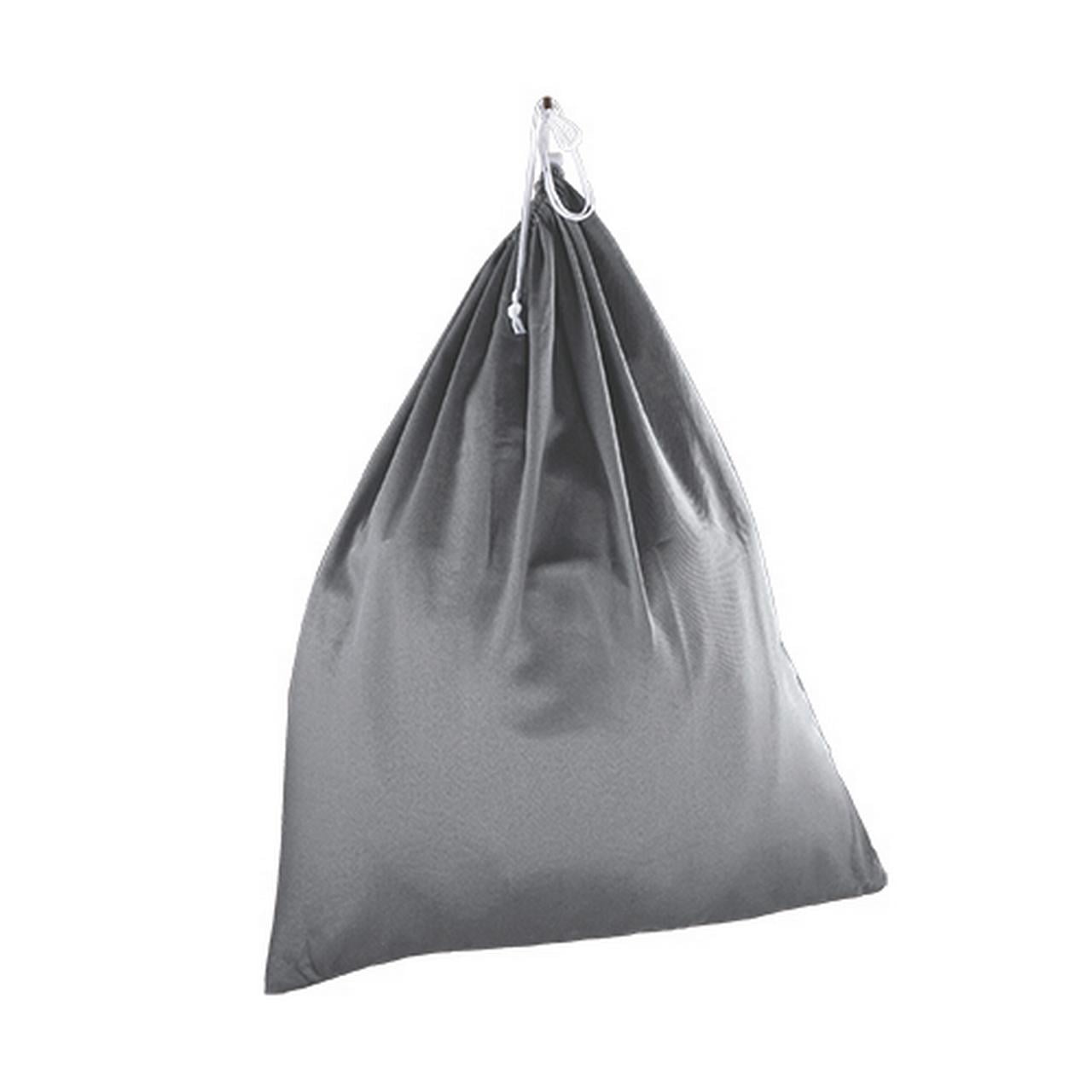 Mainstays Polyester and Cotton Laundry Bag, Gray 