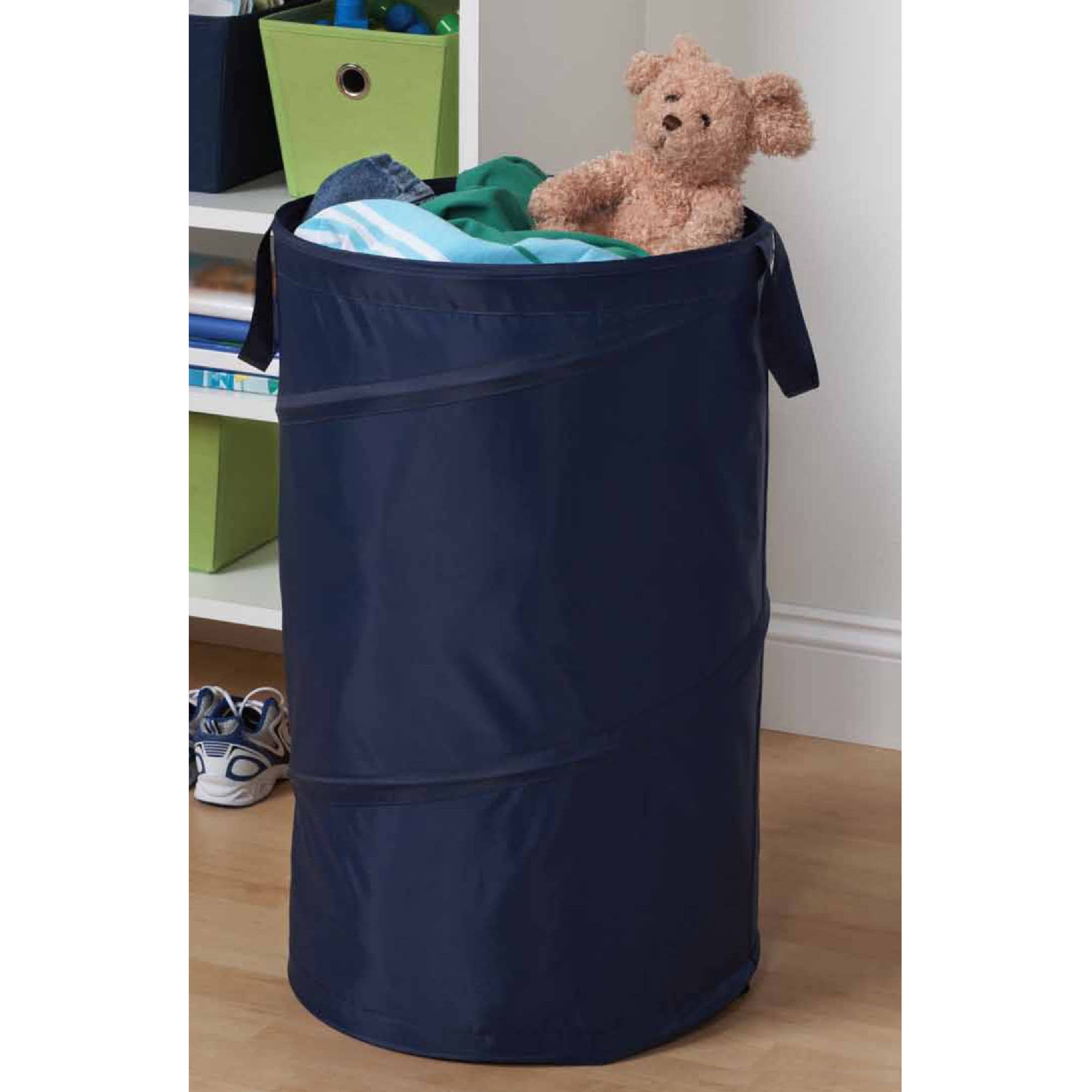 Mainstays PopUp Hamper, Navy