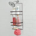 thumbnail image 1 of Mainstays Premium Hanging Shower Caddy with 2 Shelves and Soap Tray, Oil Rubbed Bronze, 1 of 6