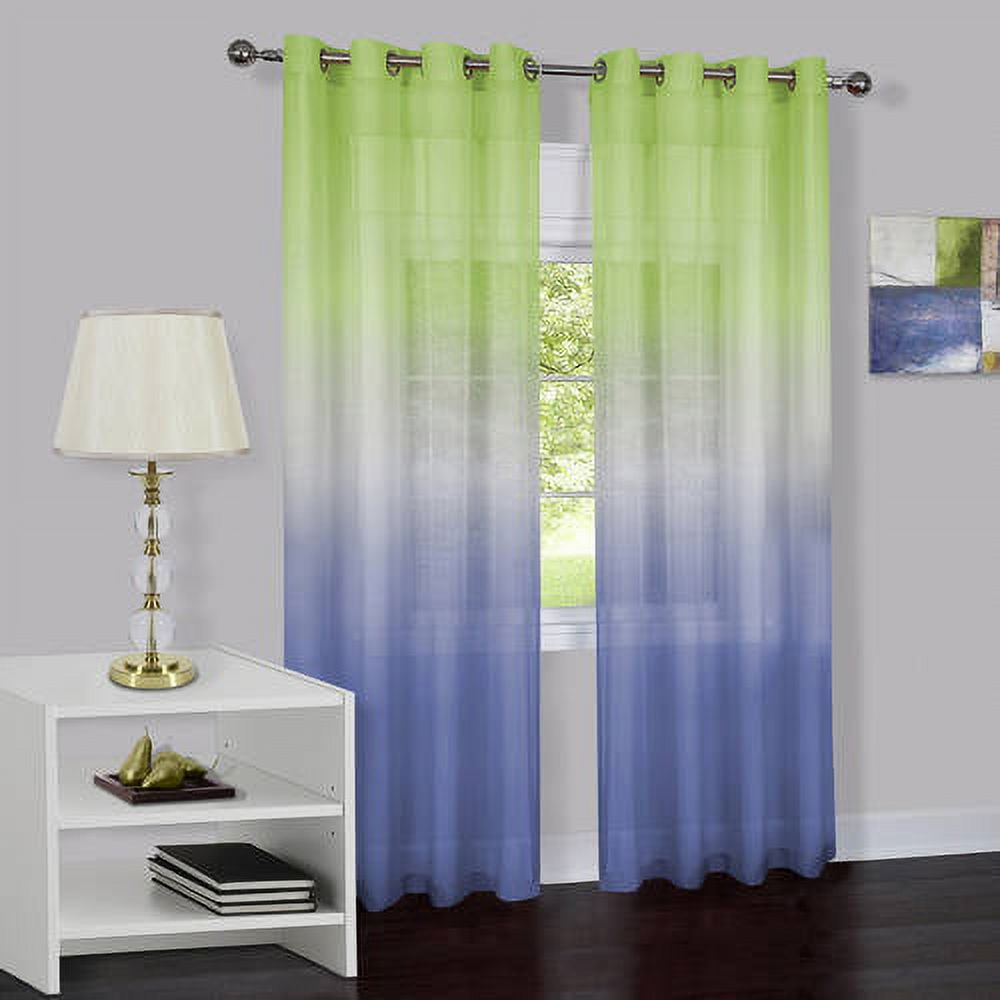 Mainstays Prism Single Grommet Window Curtain Panel
