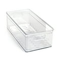thumbnail image 1 of Mainstays Plastic Pull-Out Colander Bin with Removable Drainage Tray, Large, Clear, Ideal Use for Storage and Transport, 1 of 10