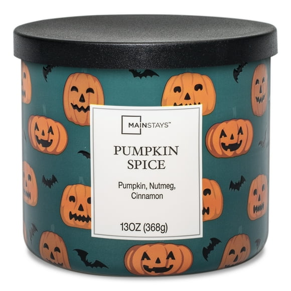 Mainstays Pumpkin Spice Scented Candle, 13 oz.