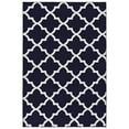 thumbnail image 1 of Mainstays Quatrefoil Navy/White Indoor Area Rug, 9' x 12', 1 of 4