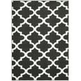 thumbnail image 1 of Mainstays Quatrefoil Cinder/White Indoor Area Rug, 45" x 66", 1 of 5