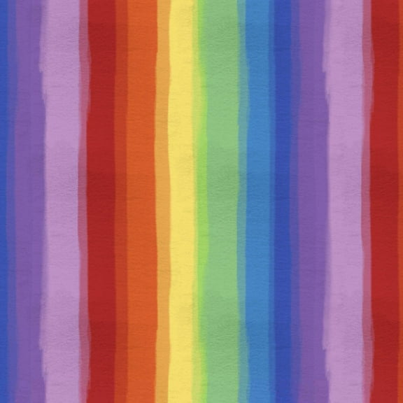 Mainstays 58" 100% Polyester Lux Anti-pill Fleece Rainbow Sewing & Craft Fabric by The Yard, Multi