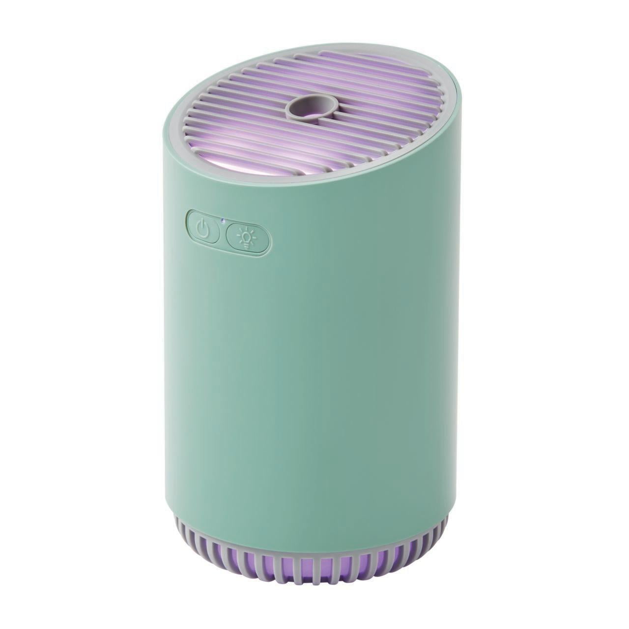 Mainstays Rechargeable Cool Mist Travel Humidifier 320 ml with 7color