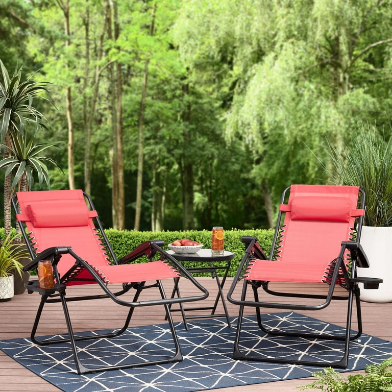 Red anti 2025 gravity chair