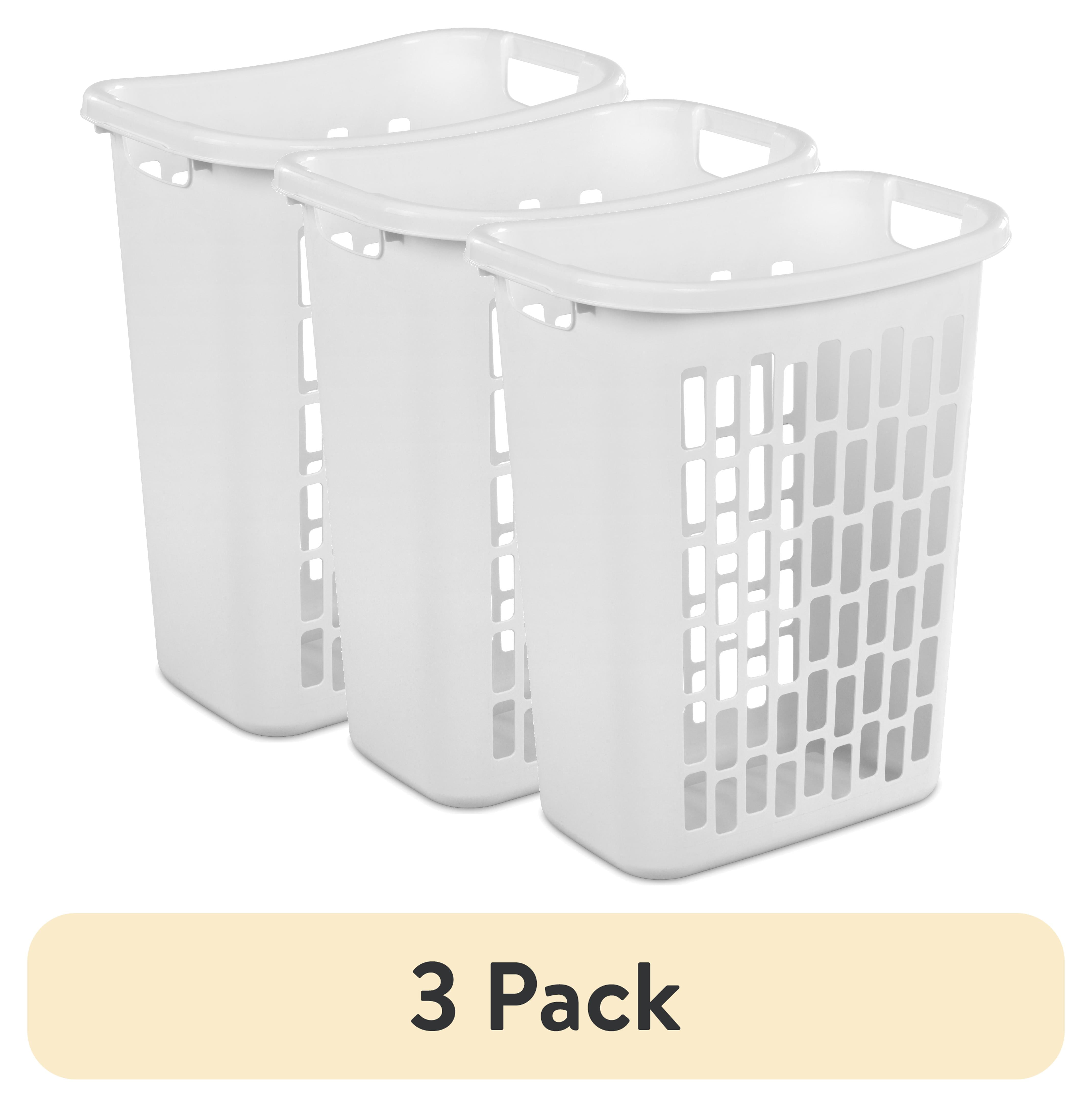 Home Logic 2 Bushel Rolling Laundry Hamper – Space-Saving Design