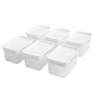 Mainstays 5PK 620ml Rectangular Snack Divider Meal Prep Container