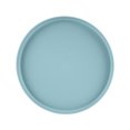 thumbnail image 1 of Mainstays Recycled Plastic Ribbed Dinner Plate, Blue, 10 in, 1 of 5