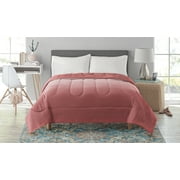 Mainstays Red 4 Piece Bed in a Bag Comforter Set with Sheets, Queen