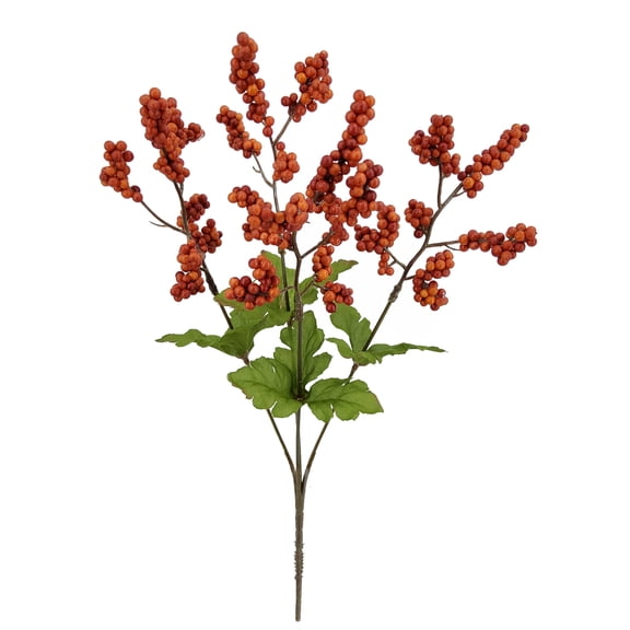 Mainstays 15H Indoor Artificial Red Berry Pick, Red Color.