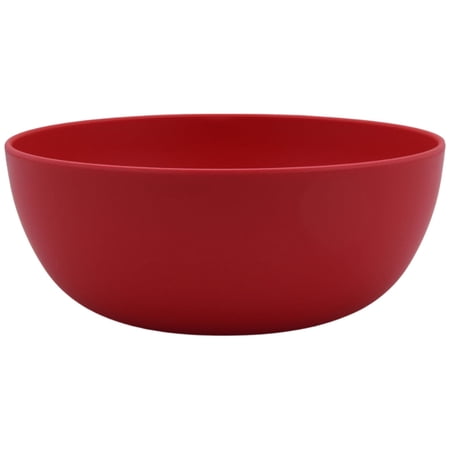 Mainstays - Red Round Plastic Bowl, 38-Ounce
