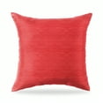 thumbnail image 1 of Mainstays 16 in x 16 in Red Solid Texture Outdoor Pillow, Red, 1 of 7
