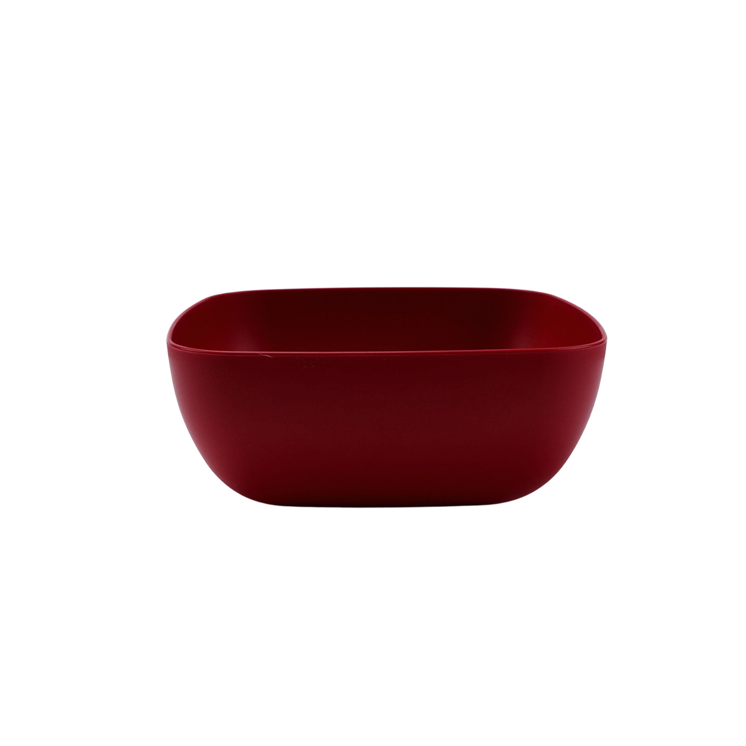 Mainstays Red Square Plastic Bowl, 38Ounce