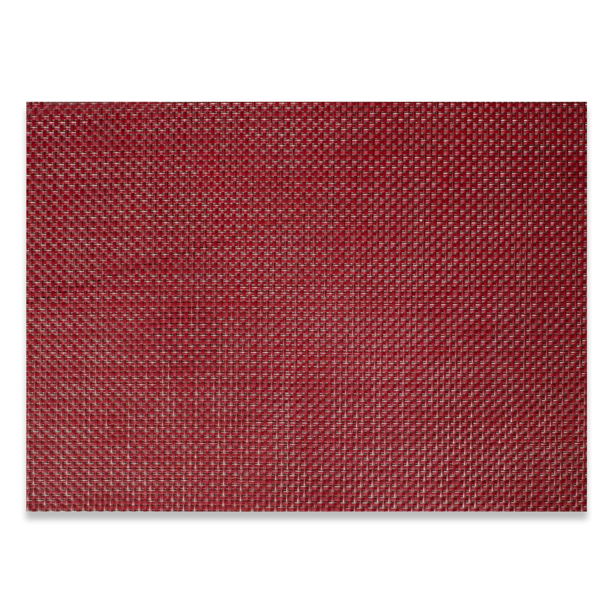 Mainstays Red Woven Vinyl Placemat