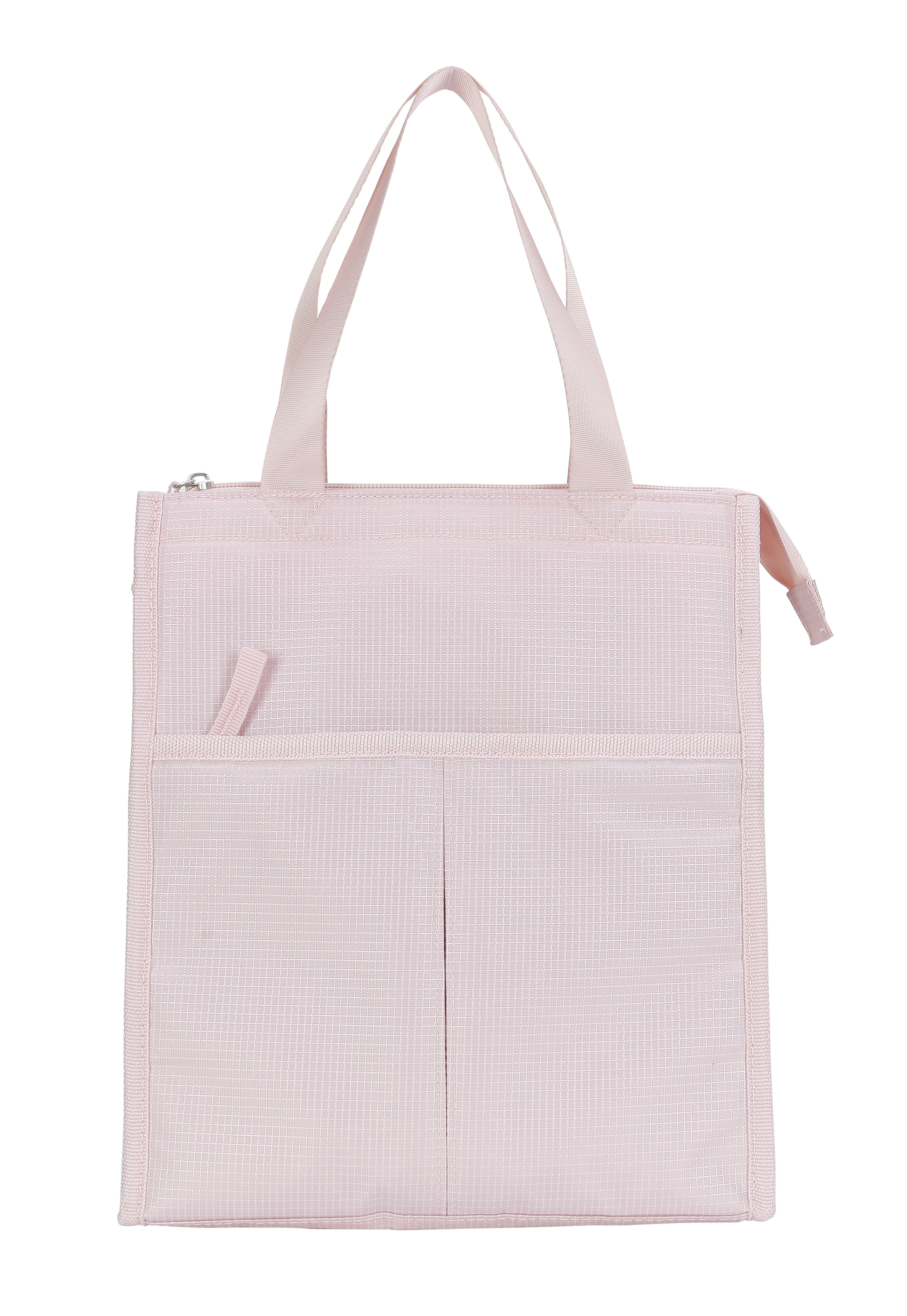 Mainstays Reusable Polyester Adult Lunch Bag, Pink
