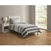 Actual Color: Blue & Grey Strip, Bed Size: Twin-XL