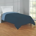 thumbnail image 1 of Mainstays Reversible Microfiber Comforter, Navy, Twin-XL, 1 of 8