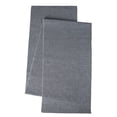 thumbnail image 1 of Mainstays Ribbed Chambray Table Runner, 13 in x 72 in, Cotton Polyester Blend, Gray, 1 Piece, 1 of 6