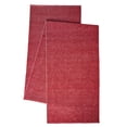 thumbnail image 1 of Mainstays Ribbed Chambray Table Runner, 13 in x 72 in, Cotton Polyester Blend, Red, 1 Piece, 1 of 6