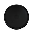 thumbnail image 1 of Mainstays Ribbed Recycled Plastic Dinner Plate, Black, 10 in, 1 of 5