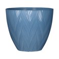 thumbnail image 1 of Mainstays River Round Recycled Resin Planter, Blue Paradise, 12 in x 12 in x 10.4 in, 1 of 8