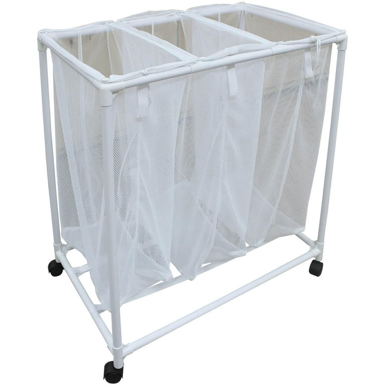 Luxury Four Persons Laundry on sale Sorter, Mesh Bag